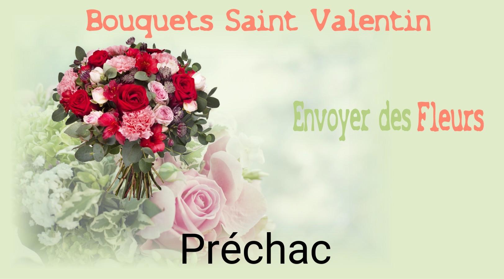 Roses de Saint-Valentin livrées à Préchac